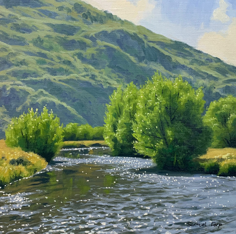 Summer Willows Painting Lesson