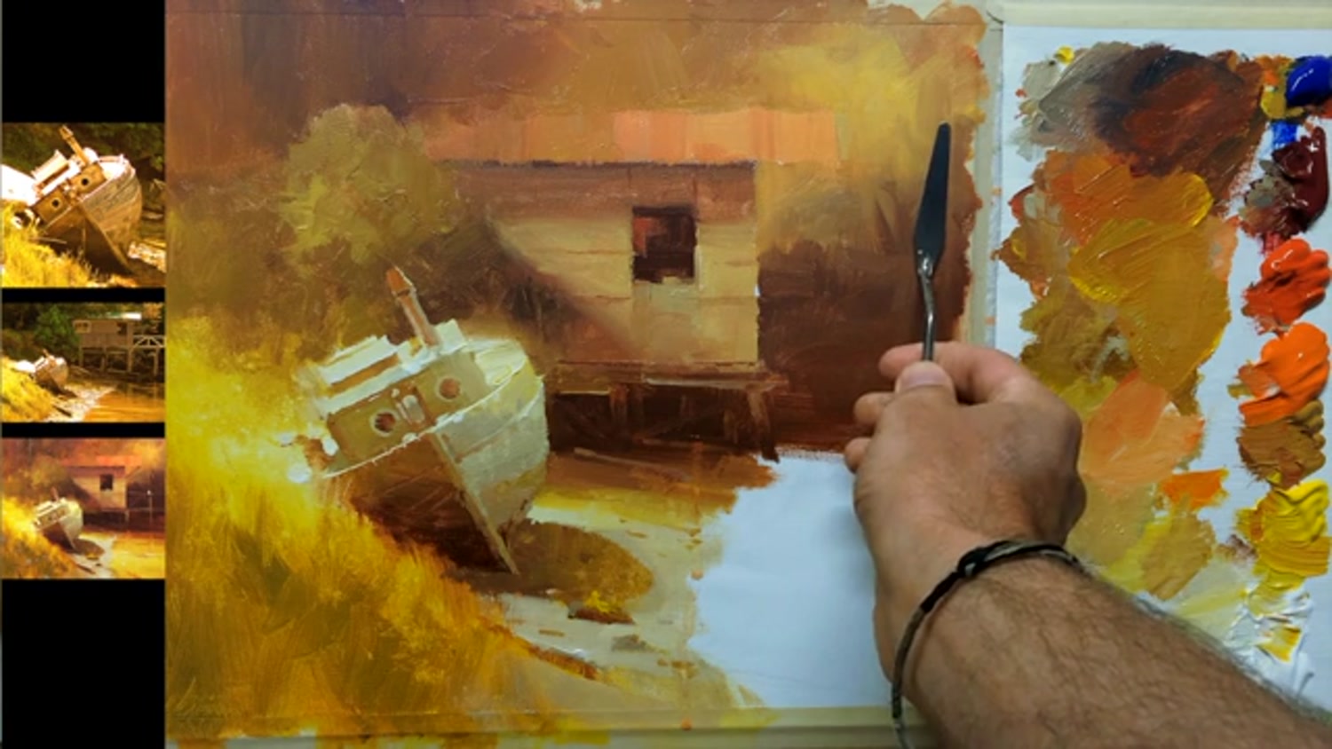 Critiques for the Painting Whiskey Slough Workshop logo