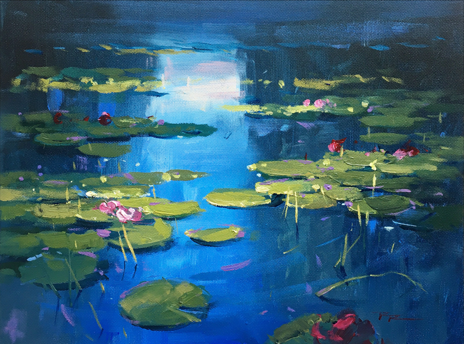 Critiques for the Water Lilies Workshop logo