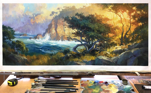 Critiques for Point Lobos Painting Workshop