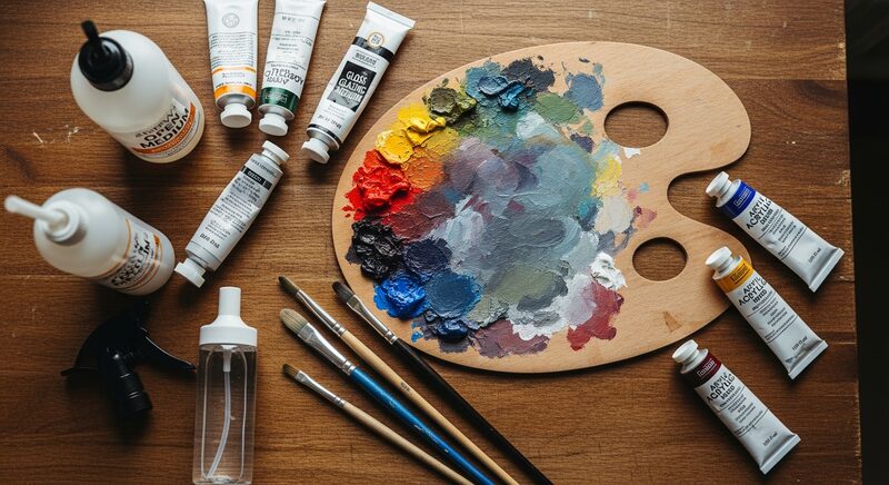 Painting Acrylics Like Oils