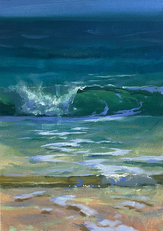 Paint a Crashing Wave  Learn to Paint Watercolor
