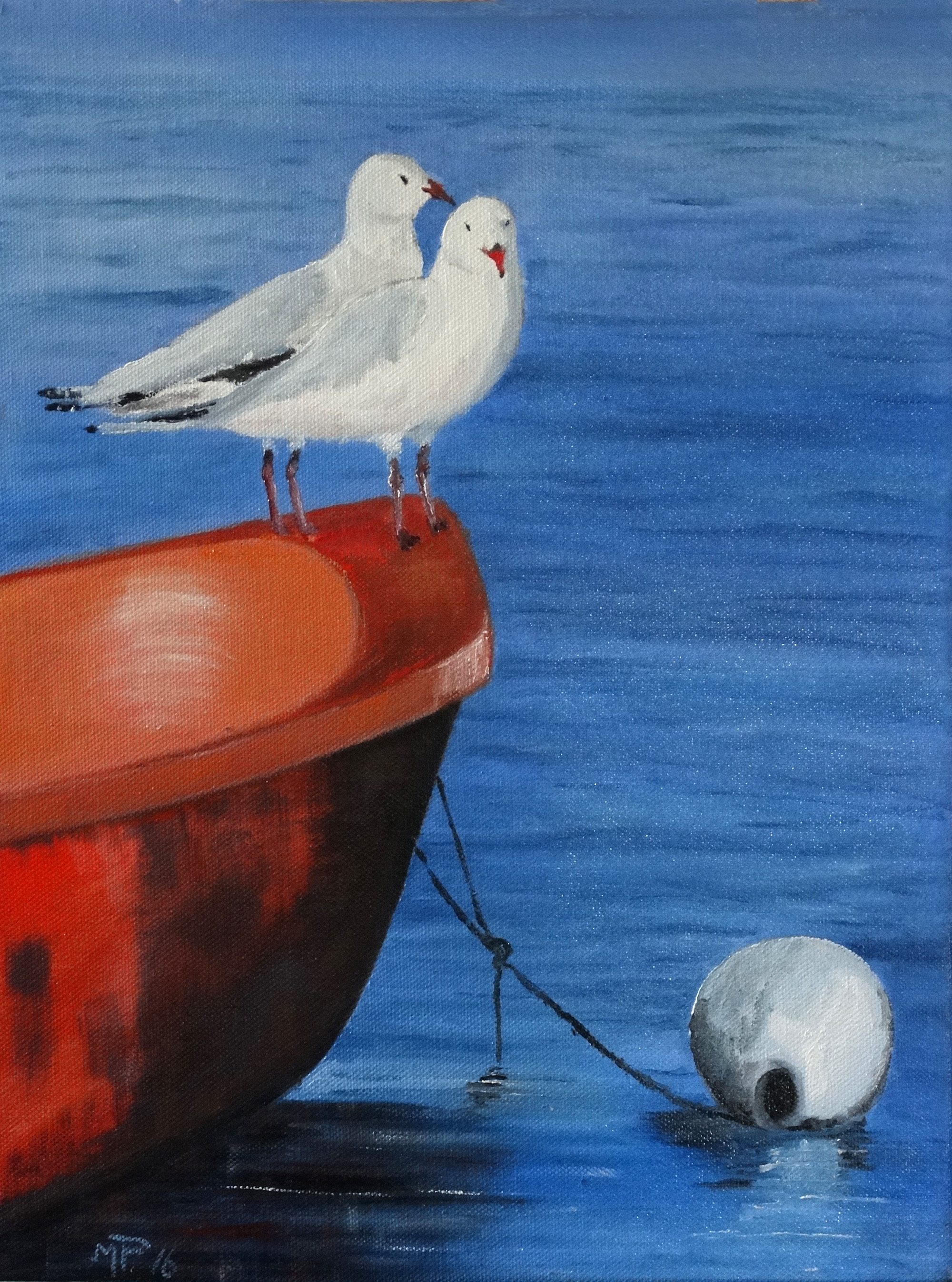 Seagulls Online Painting Lessons