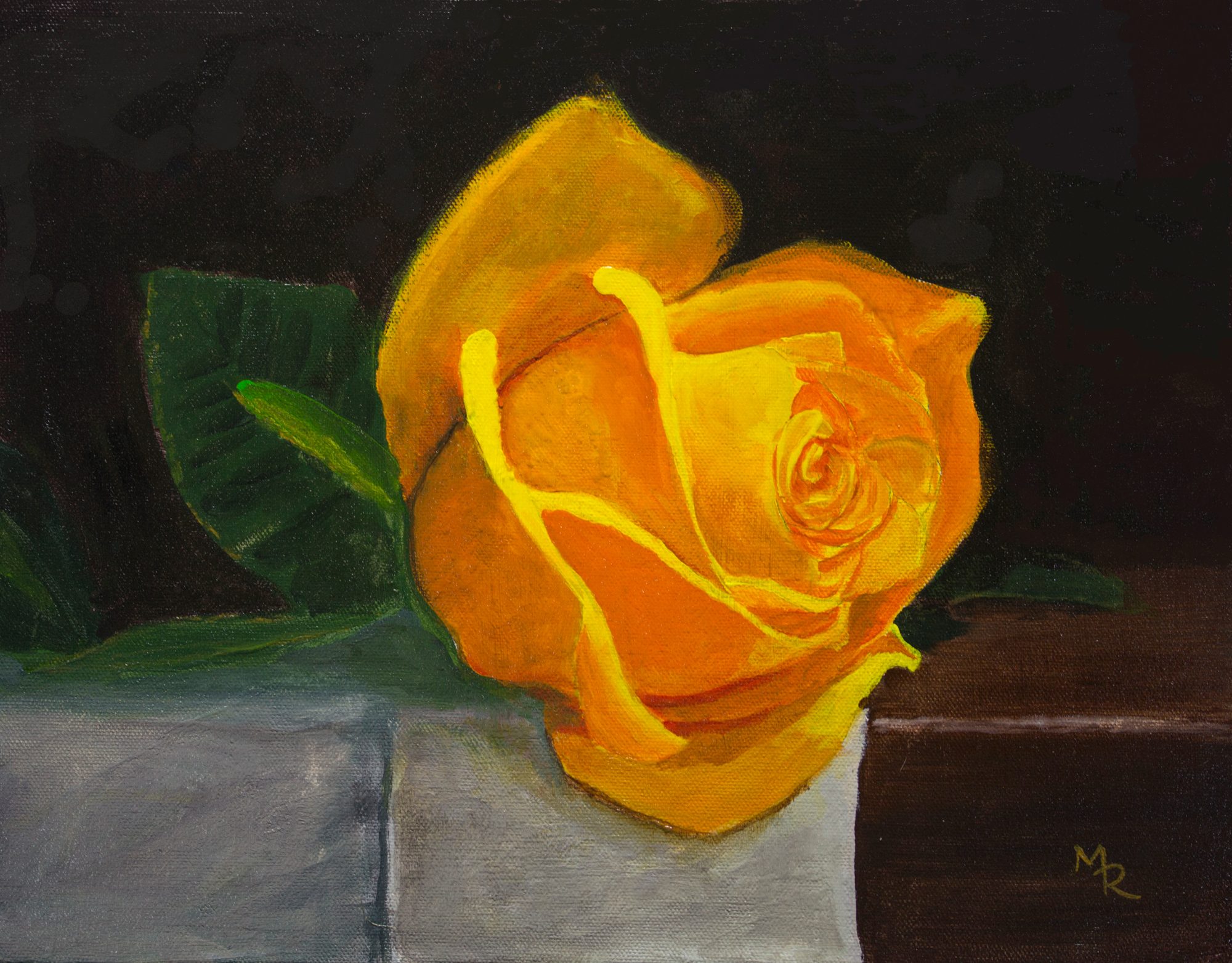 The Yellow Rose, Online Painting Lessons