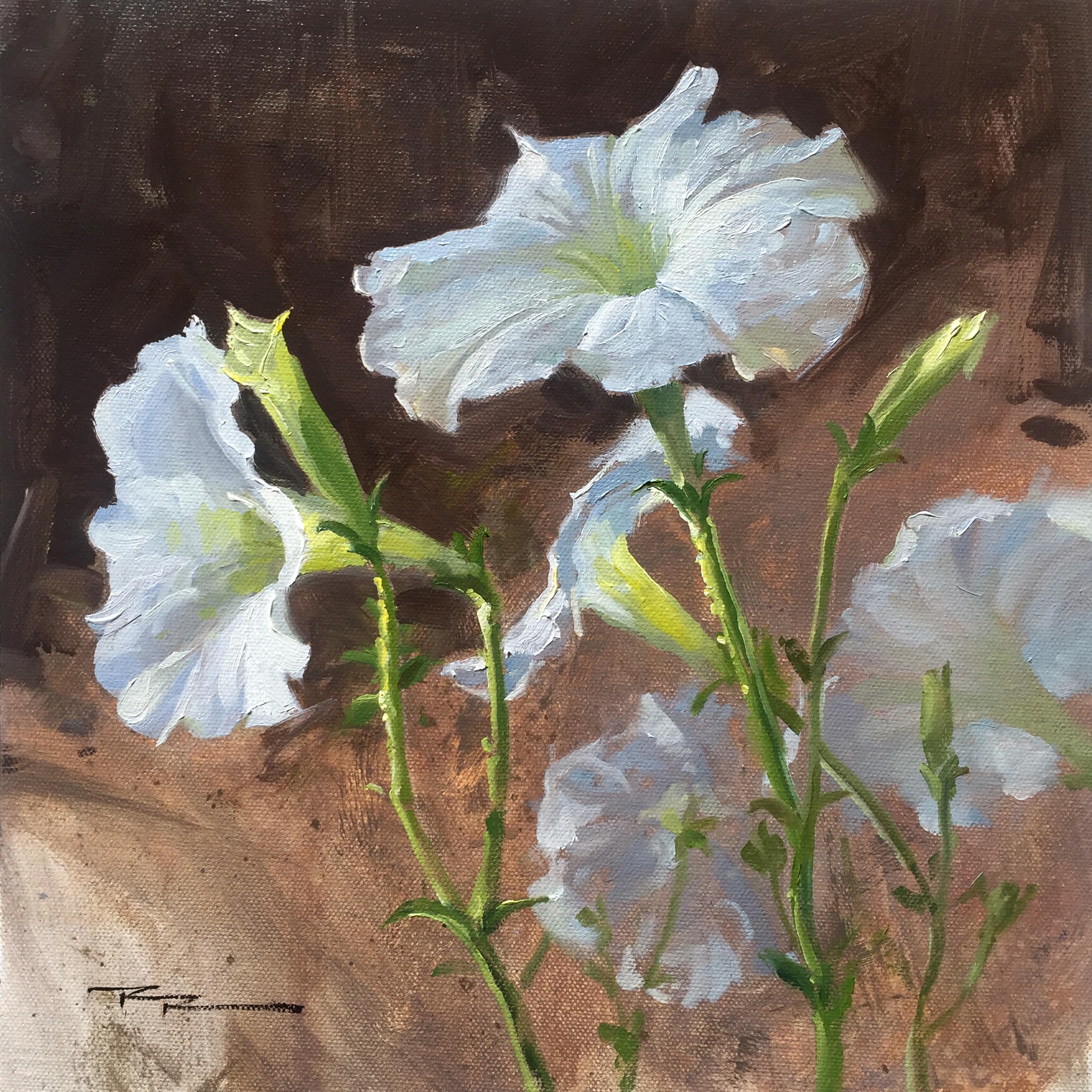 Petunias, Online Painting Lessons