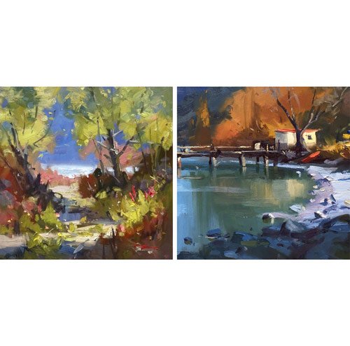 A Walk to the Lake 1 and 2