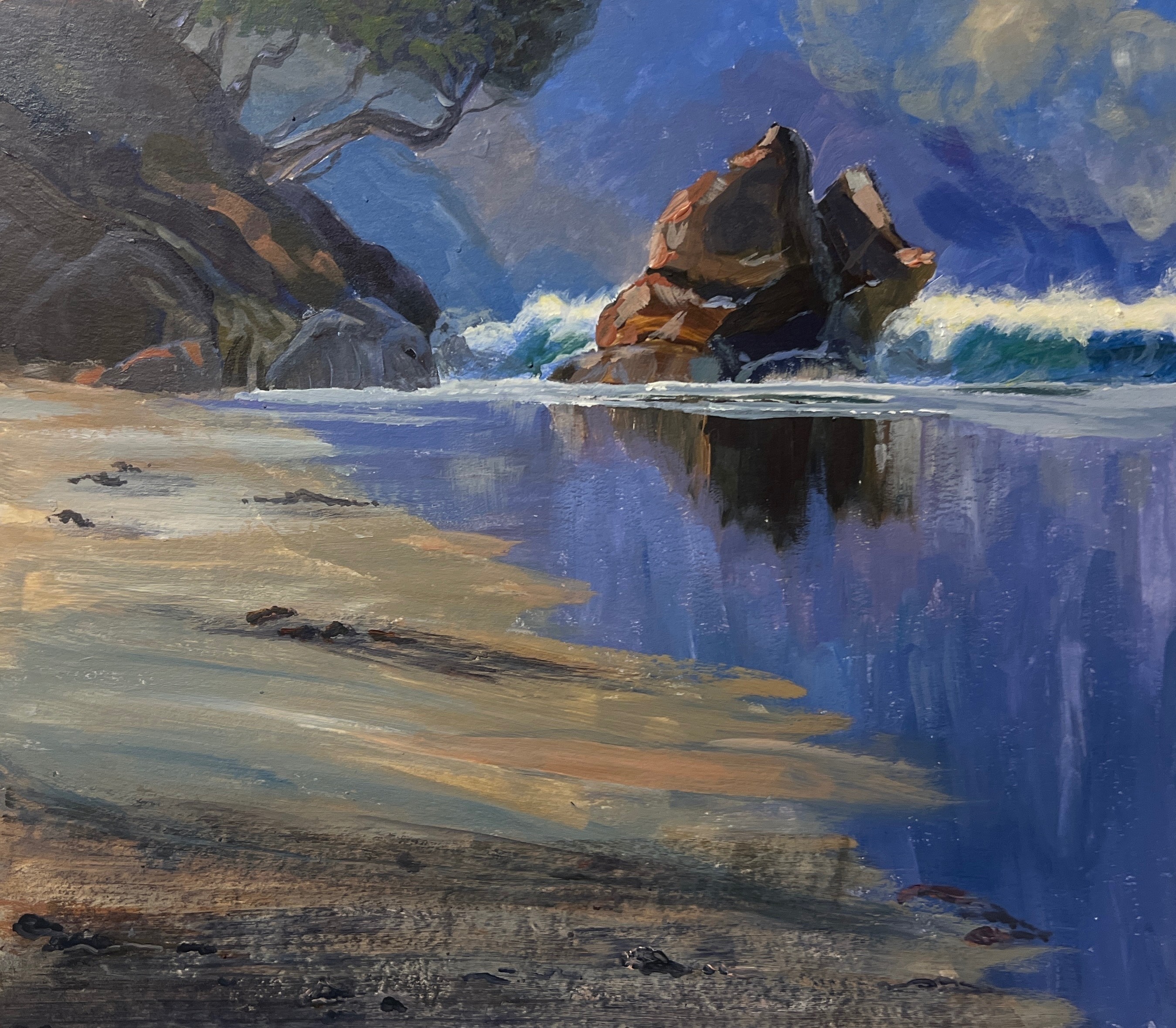 Smugglers Bay by Cheryl Bollen, Whangarei NZ