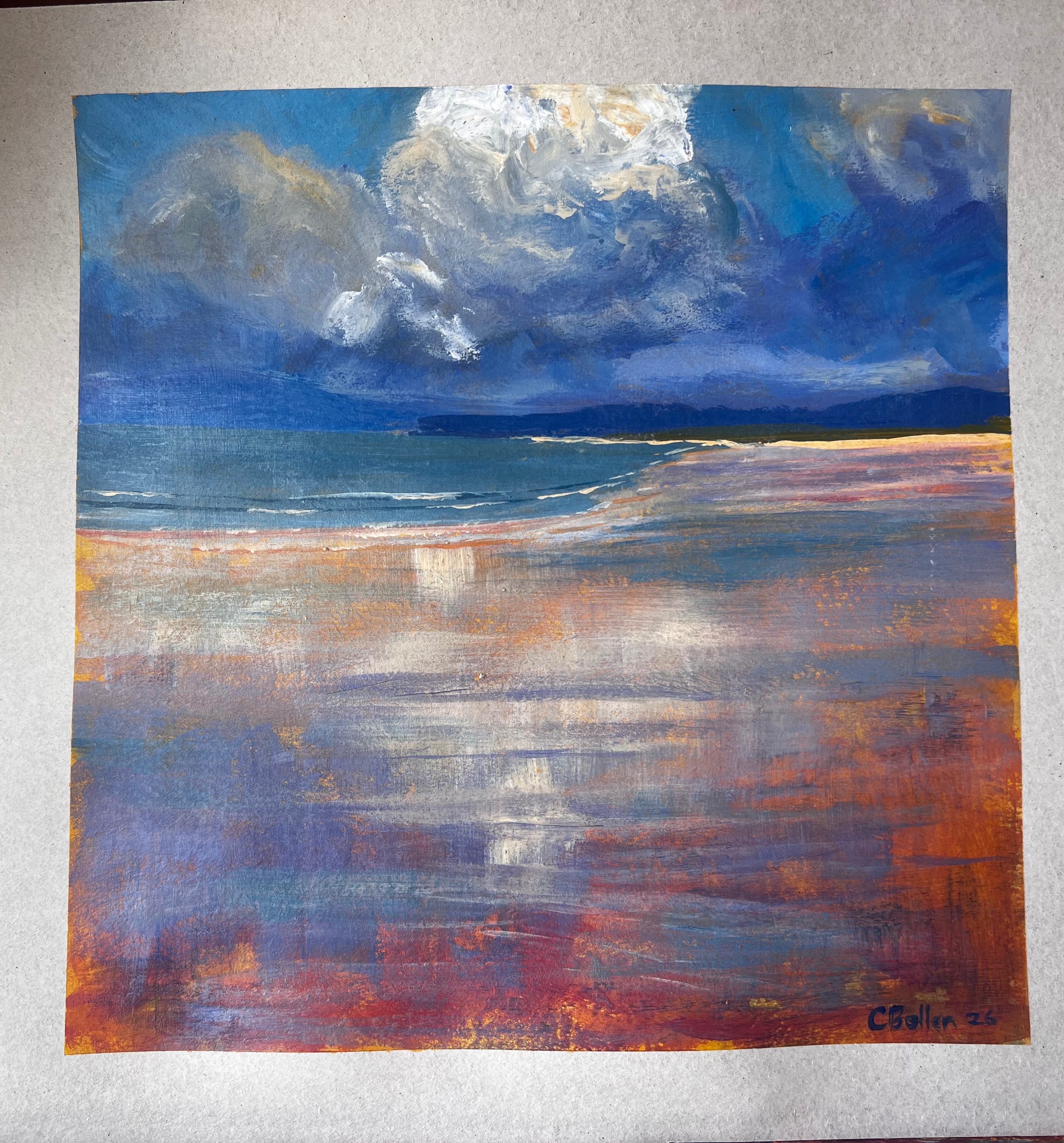 Ruakaka Beach Reflections