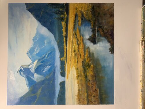 19x20” oil on canvas panel 