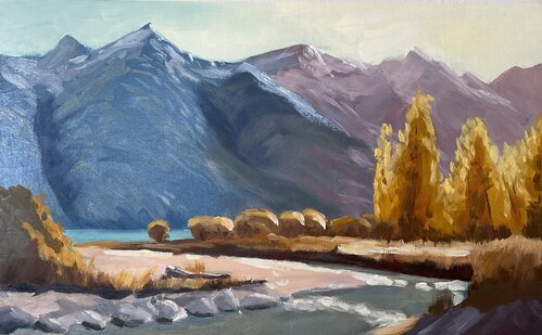 Bucklerburn oil on canvas